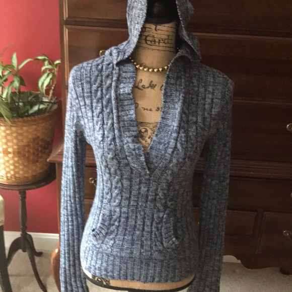 Christopher & Banks Sweaters - Rue 21 v neck sweater in two tones of blue!